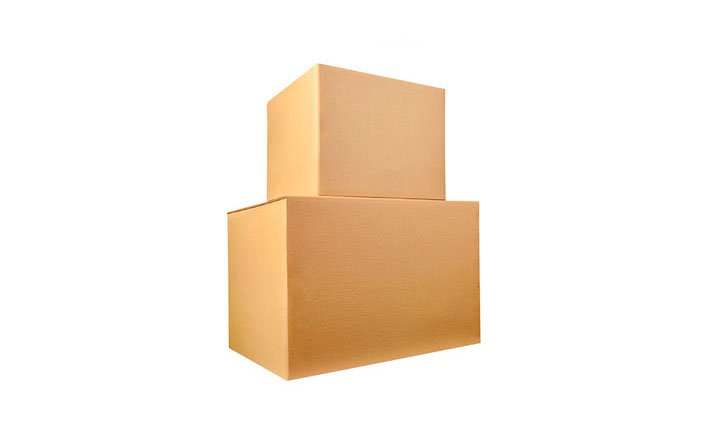Embalajes para exportación cajas de exportación en fondo blanco